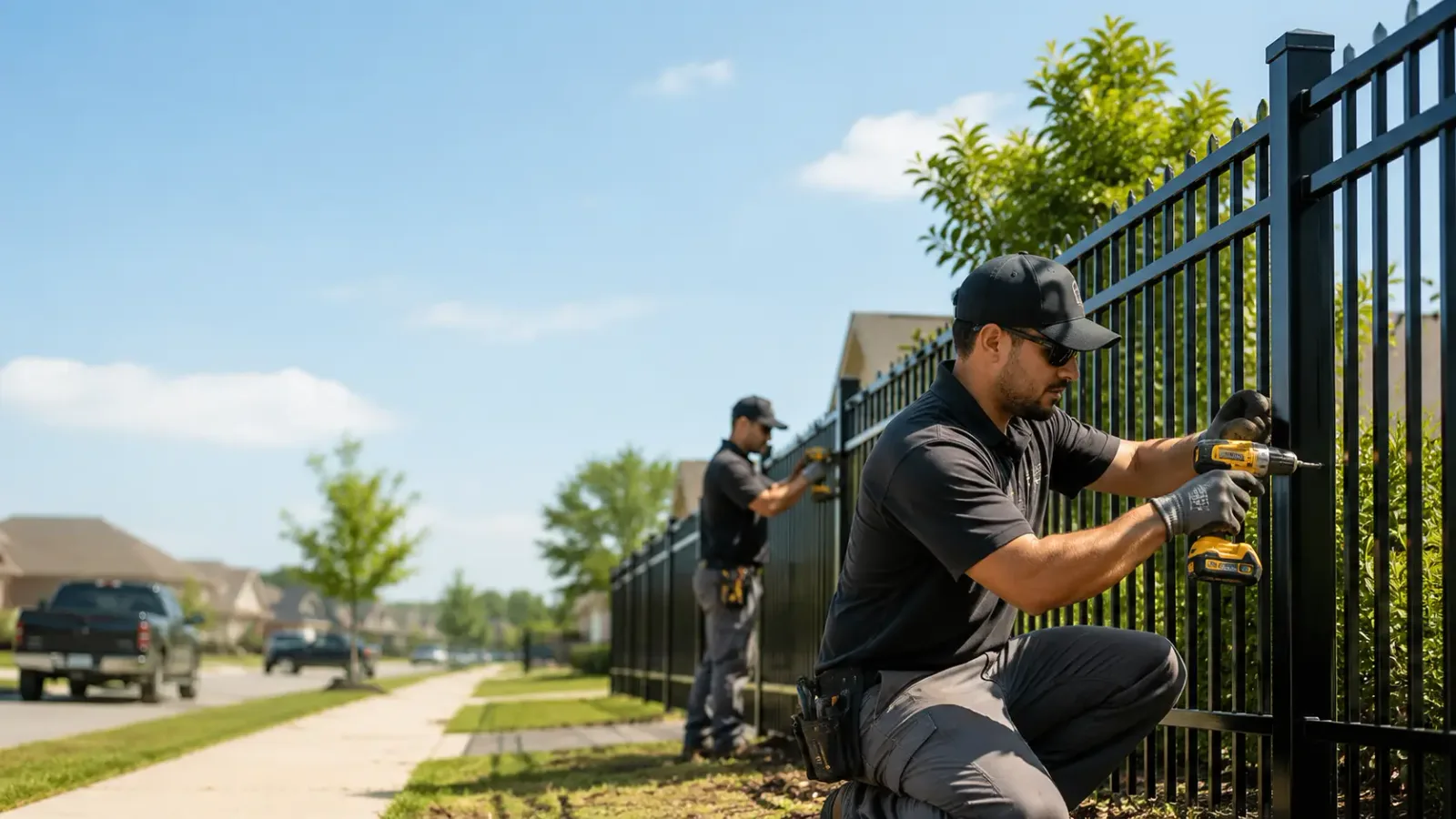 Metal Fence Installation in Cincinnati, IA